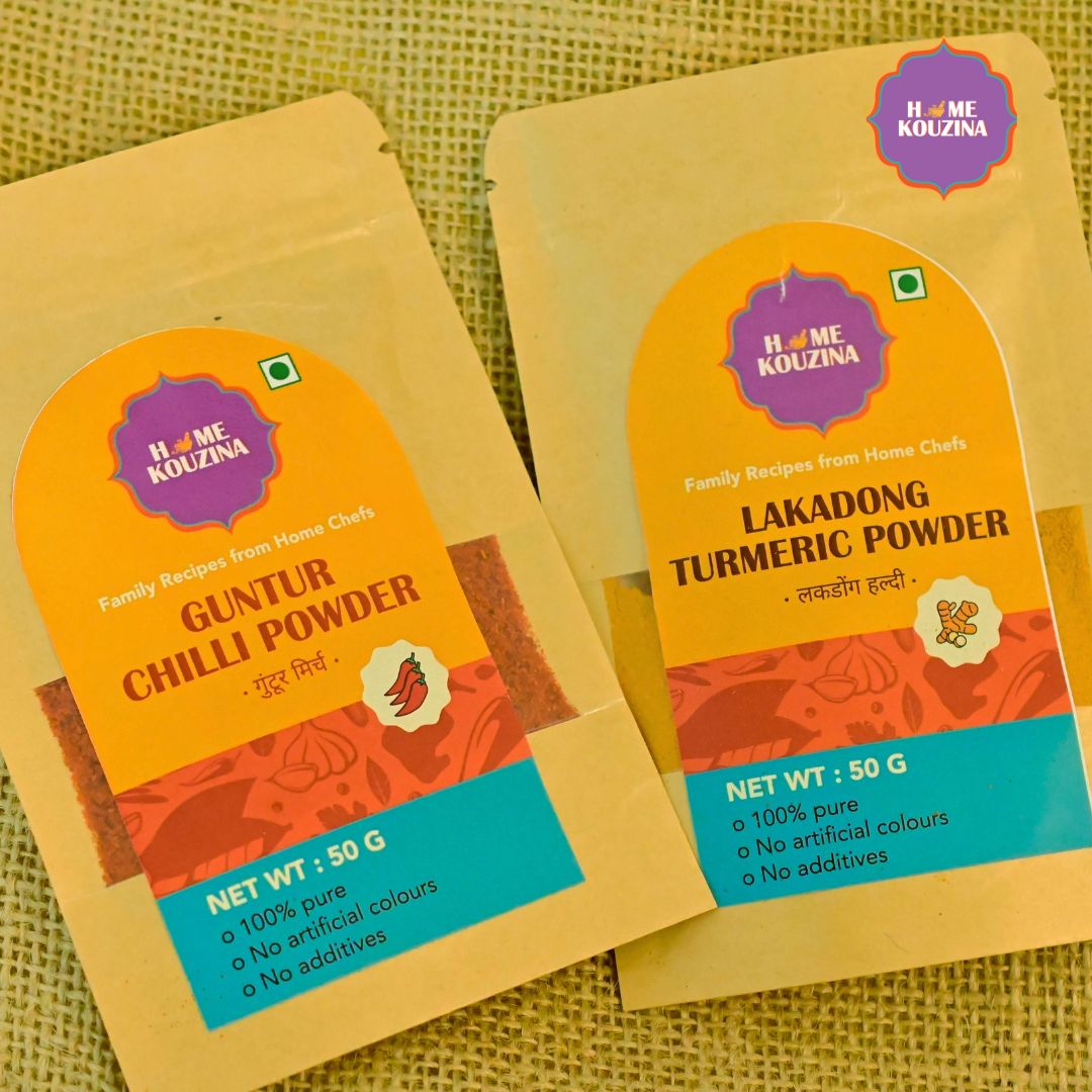 Guntur Chilli & Lakadong Turmeric Combo