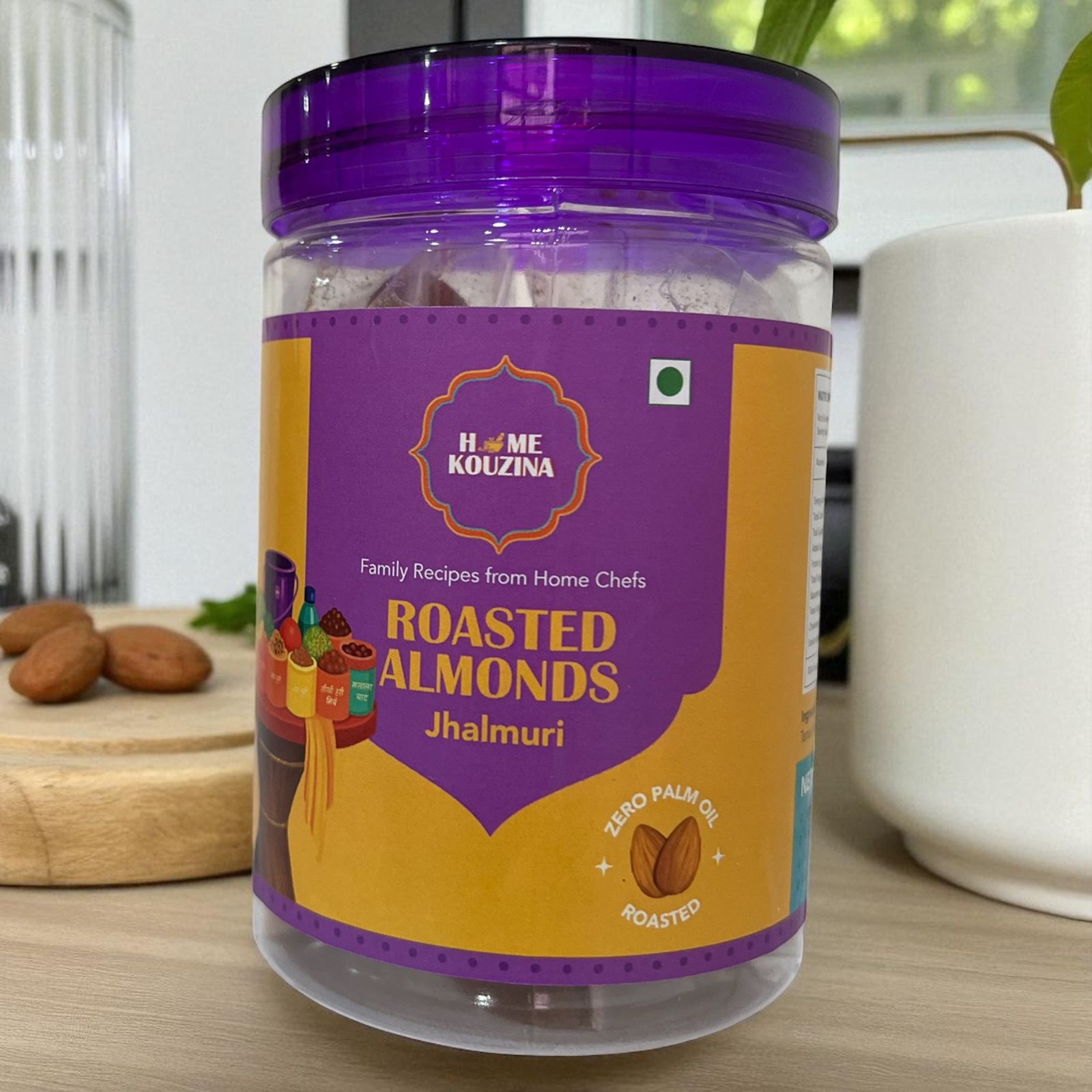Roasted Almonds Jhalmuri- 100g