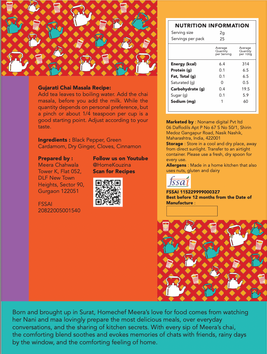 Gujarati Chai Masala