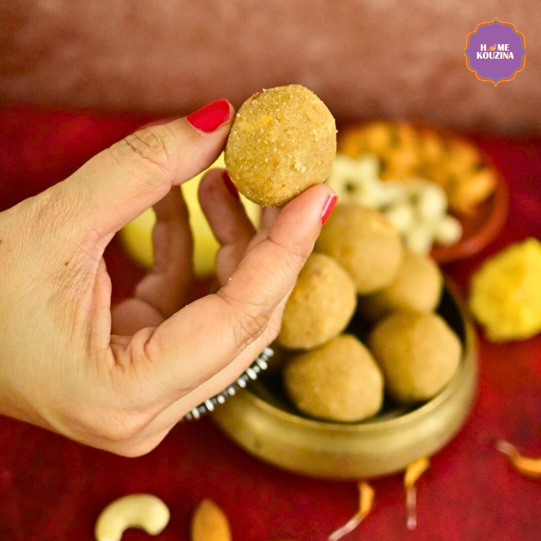 Atta (Gond) Nutritious Laddoo with Dry Fruits & Pure Desi Ghee
