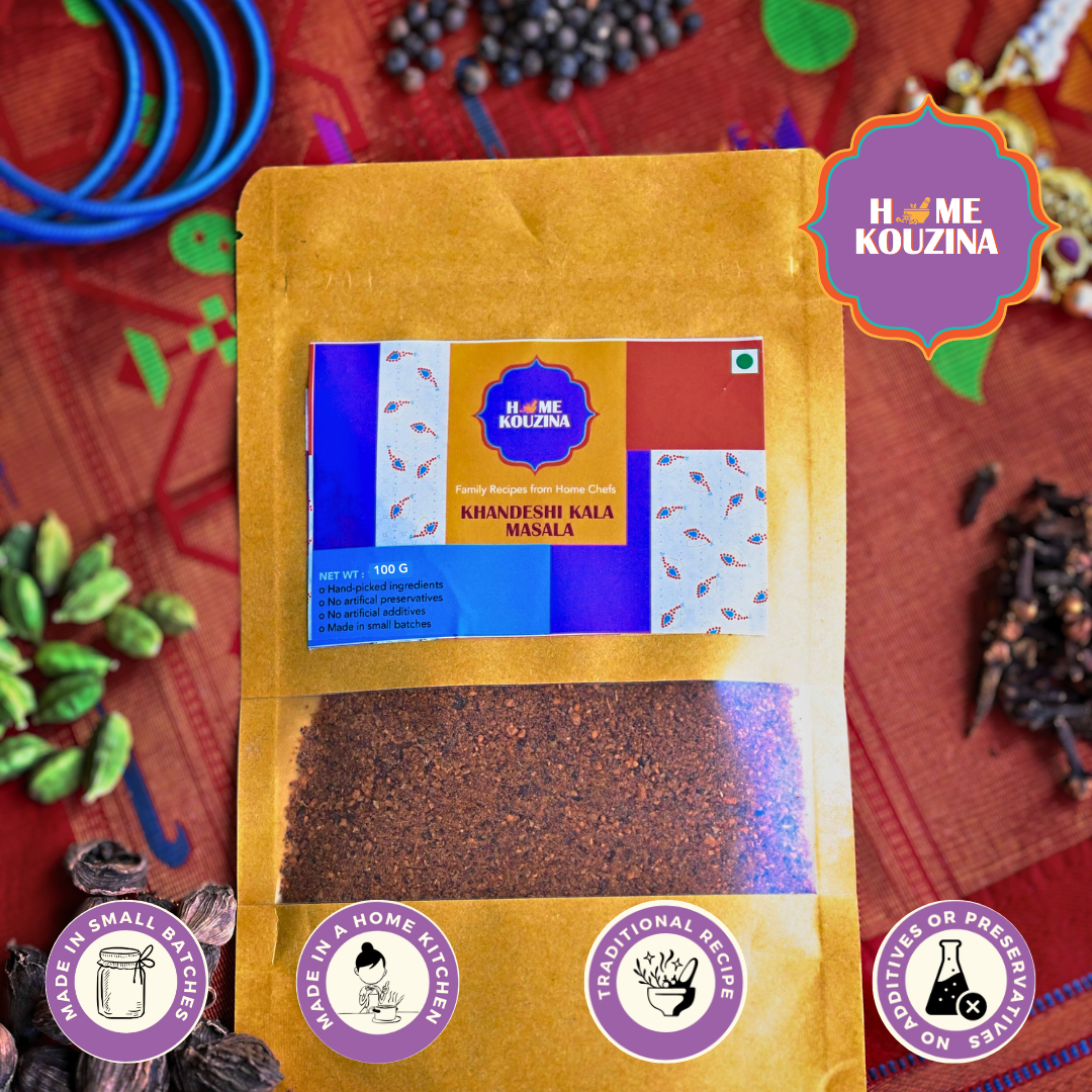 Maharashtrian Starter Pack - Mumbai Pav Bhaji Masala, Khandeshi Kala Masala, Bombay Frankie Masala