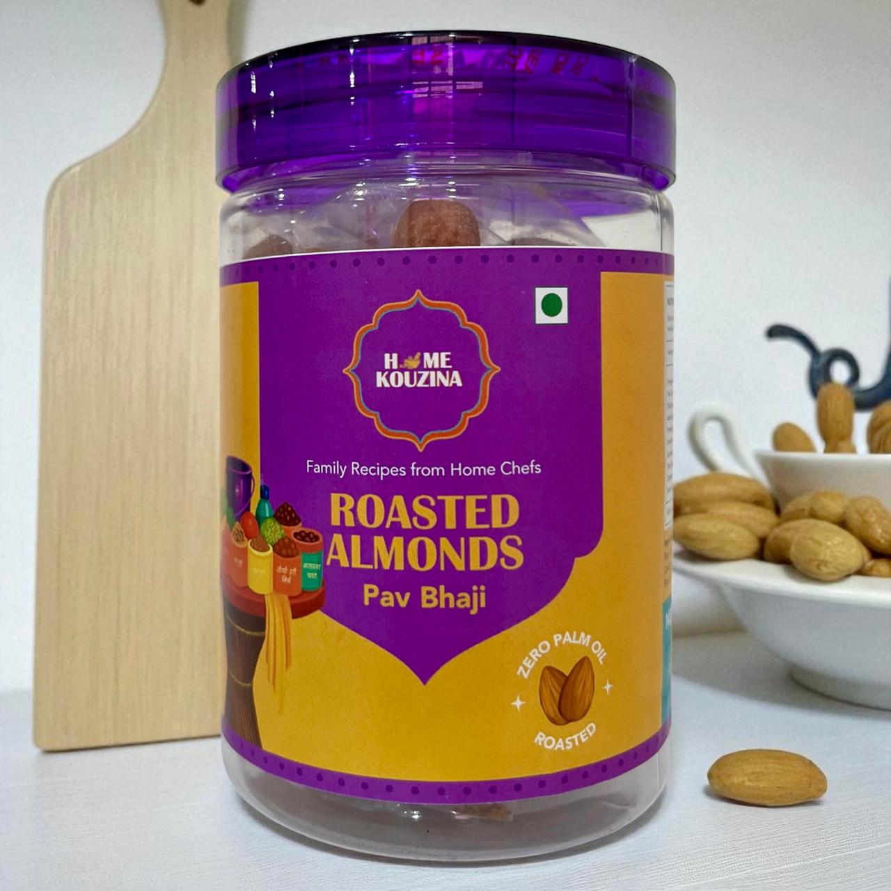 Roasted Almonds Pav Bhaji- 100g