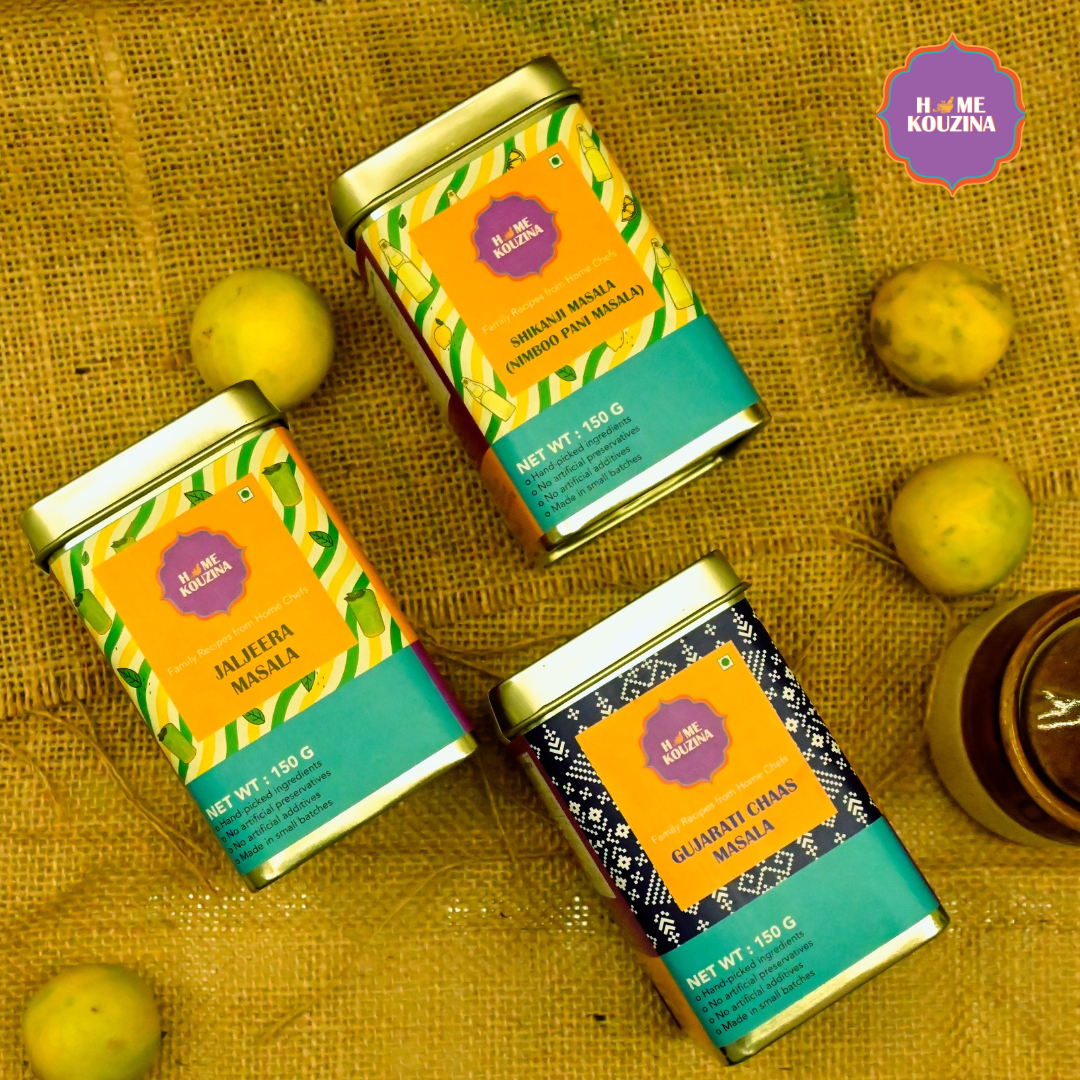 Summer Refresher Combo – Chaas, Jaljeera &  Shikanji (Nimboo paani) Masalas