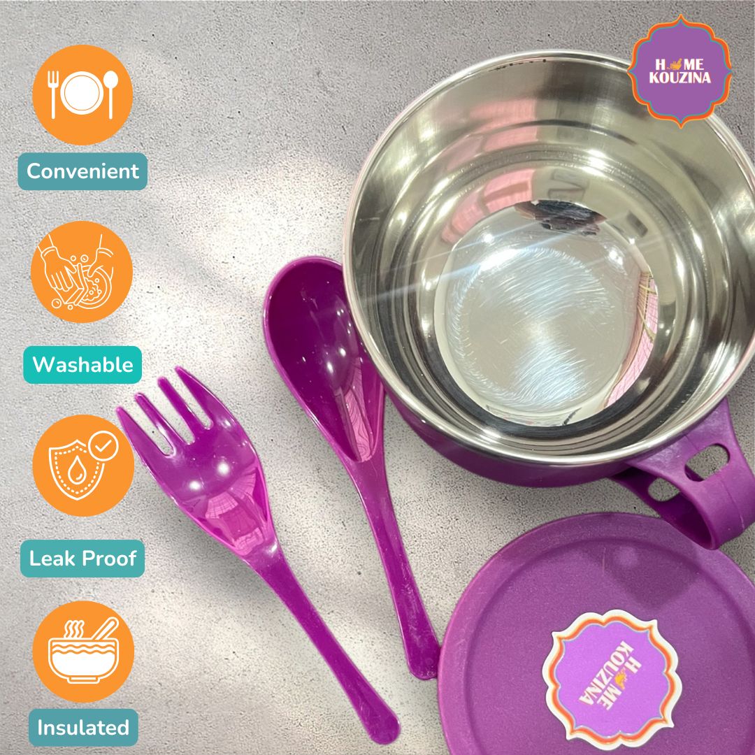 Ready to Eat Bowl with Spoon